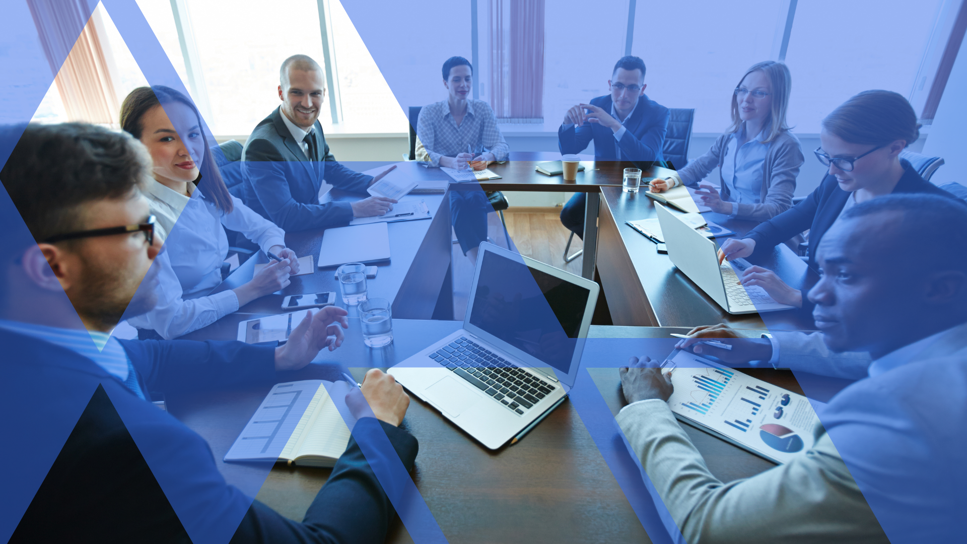 people in a meeting