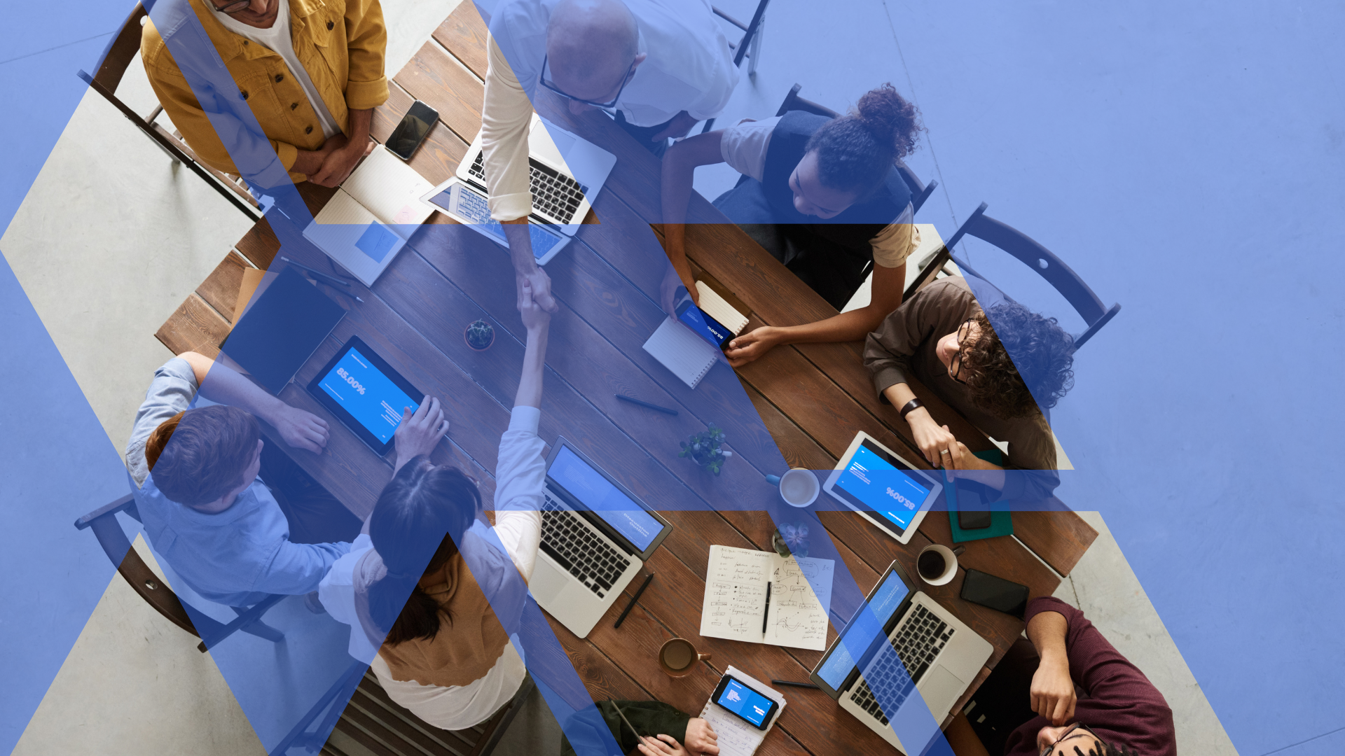 people in a meeting