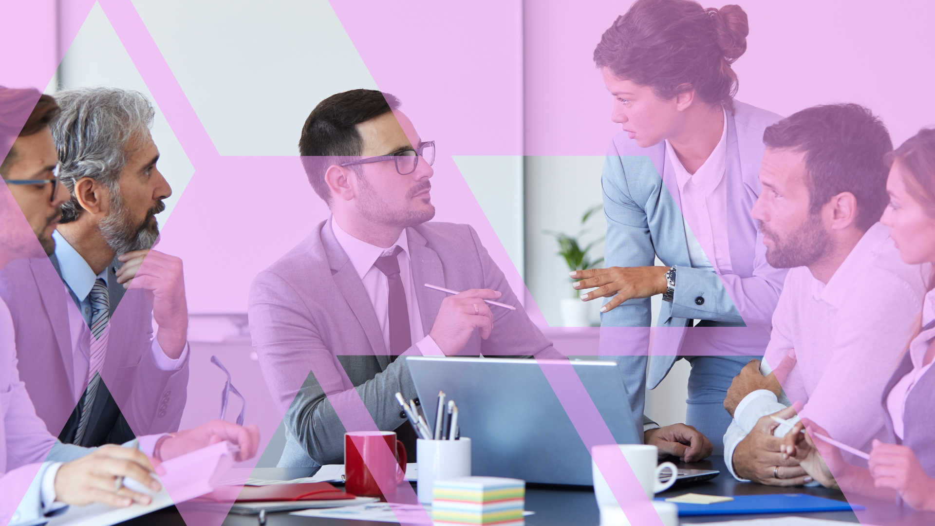 people in a meeting